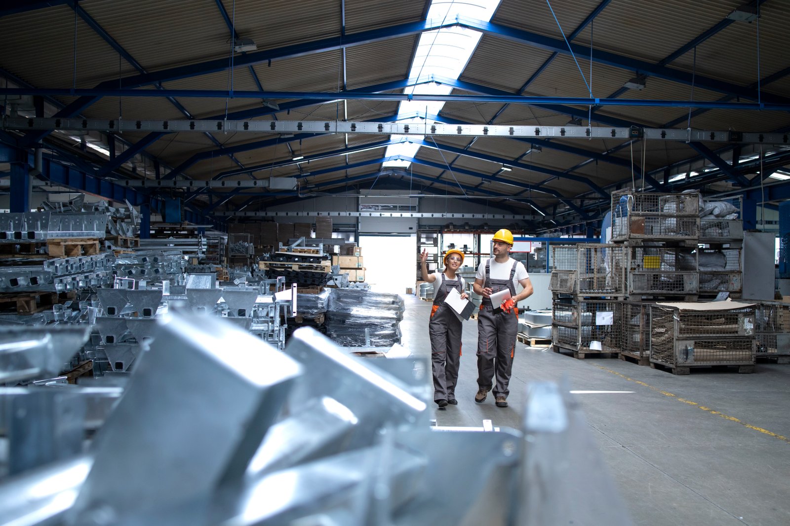 Aluminium Foundry - Molten Metal Pouring
